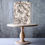 Panoramic Seamless Marble edible cake topper decoration