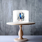 Gentleman, Father's day, Suit & Tie edible cake topper decoration