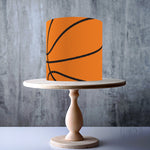 Basketball pattern Ball rubber texture edible cake topper decoration