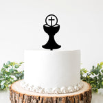 Chalice First Holy Communion cake topper