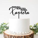 Personalised Pierwsza Komunia Swieta - First Holy Communion cake topper