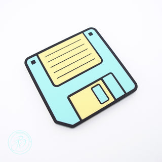 Floppy Disk Retro pastel pop art style Cake Charm