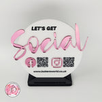 Let's Get Social SIGN