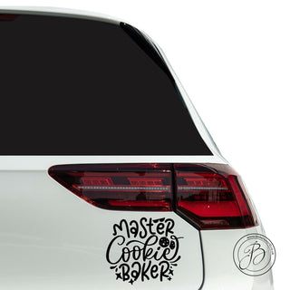 Master Cookie Baker Vinyl Sticker