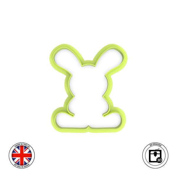 Small funny bunny Easter Cookie and Fondant cutter