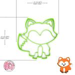 Fox Cookie and Fondant cutter