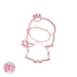 Fairy tale Princess Cookie and Fondant cutter