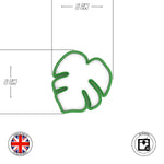 Monstera leaf Cookie and Fondant cutter (Small)