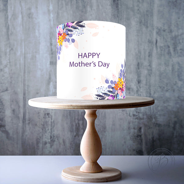 Happy Mother's Day edible cake topper decoration