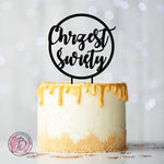 Chrzest Swiety - christening cake topper