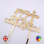 First Holy Communion cake topper (Cross)