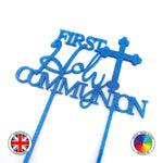 First Holy Communion cake topper (Cross)