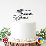 Pierwsza Komunia Swieta - First Holy Communion cake topper