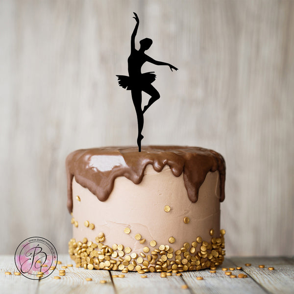 CAKE TOPPER - Ballerina Figurine | Bella Dezigns
