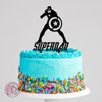 SUPERDAD - fathers day cake topper