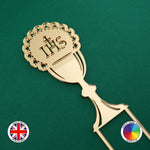 IHS - First Holy Communion cake topper (Chalice)