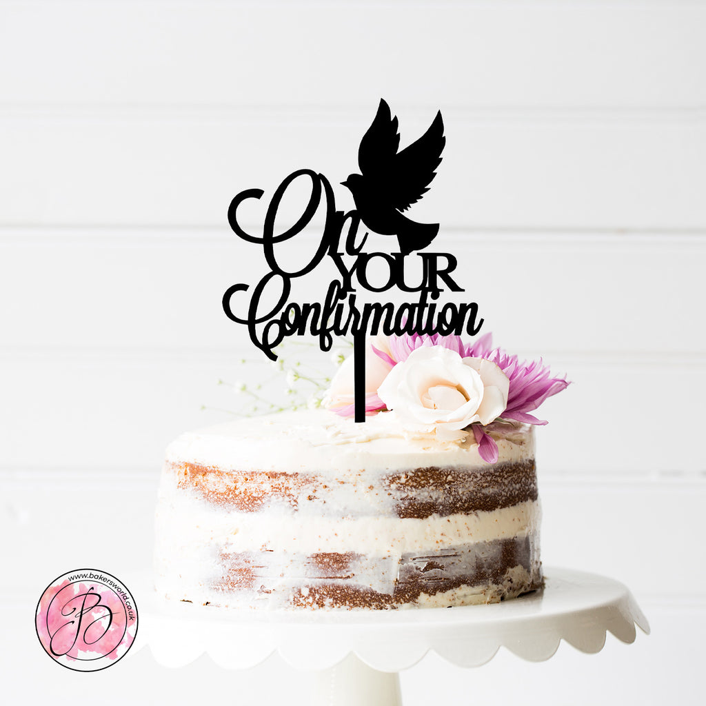 On Your Confirmation | Cake Toppers | JRE DECO