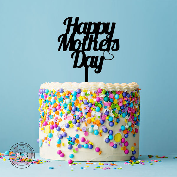 Happy Mothers Day cake topper