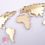 World map Cake Charms
