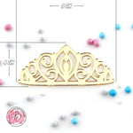 Princess Tiara Crown Cake Charm