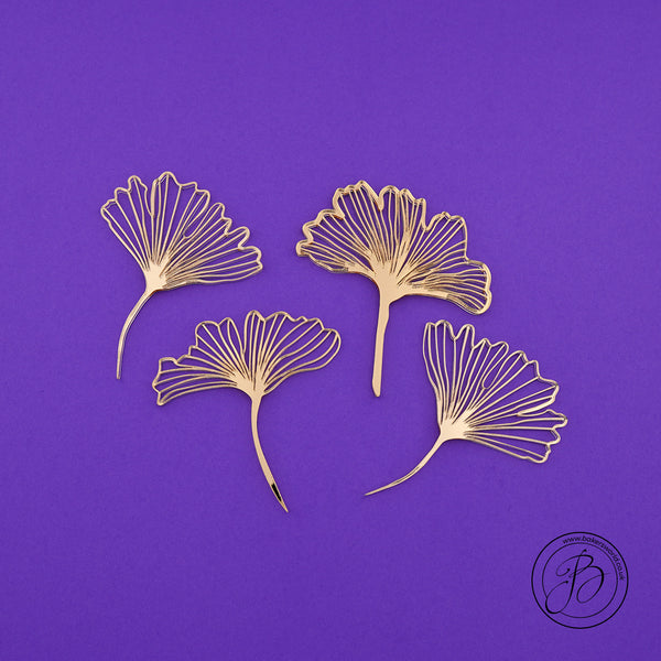 Ginkgo leaves Collection Cake Charms