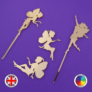 Fairies Collection Cake Charms and mini Toppers