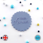 "BABY shower" Baby shower Embosser