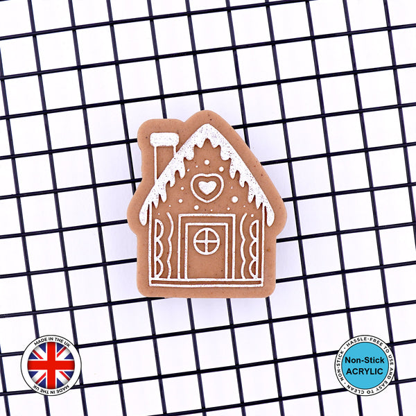 Gingerbread Village (small house) Christmas Embosser
